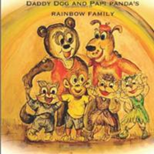 Daddy Dog and Papi Panda Rainbow Family
